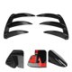 thumbnail image 5 of Rear Bumper Lip Splitter Canards Vents Replacement for Mercedes Benz W176 A200 A250 A260 A45 AMGGlossy Black, 5 of 5