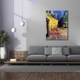 thumbnail image 4 of Epic Graffiti 'Cafe Terrace at Night' by Vincent van Gogh, Canvas Wall Art, 40"x54", 4 of 8