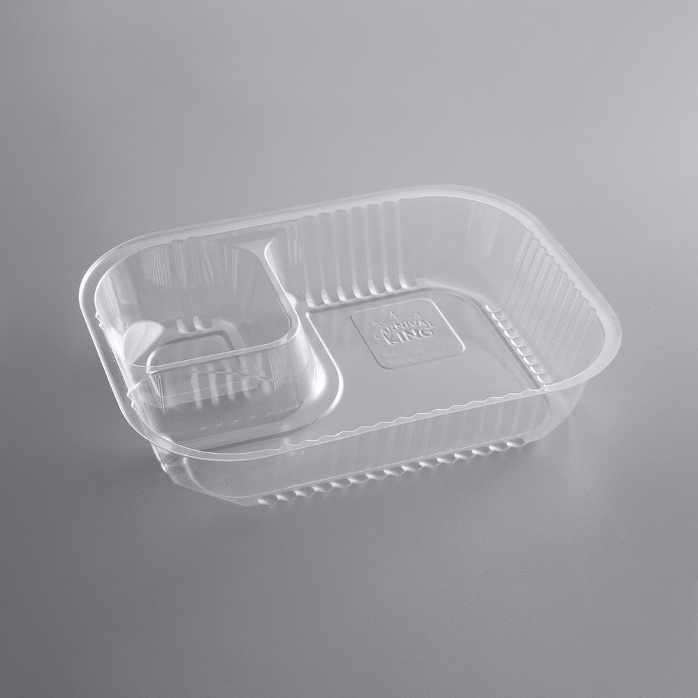 Case Pack of 5 PT 125 20 Compartment Plastic Tray Black 