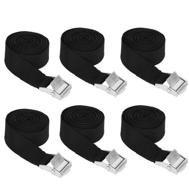 Buckle Strap, Portable Heavy Duty Easy Operation Adjustable Tie Down Straps, For Transport Heavy Cargos Motorcycle Trucks Luggage
