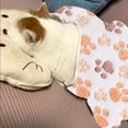thumbnail image 5 of Cat Dog Puppy Blanket, Soft Coral Velvet Pet Bed Cushion, Warm Sleep Mat, for Puppy/Rabbit, Machine Washable, 3 Pcs, Multicolor, Anti-Pilling, 5 of 5