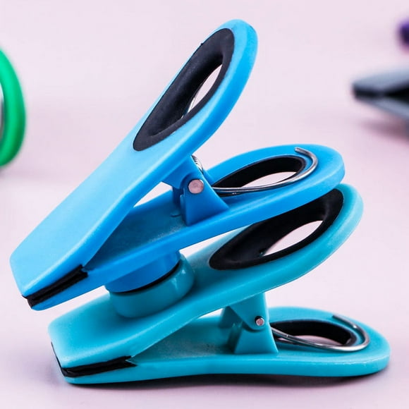 Hongchun Chip Clips, Magnetic Clips, 6 Pack, Bag Clips, Bag Clips for Food, Magnet Clips, Chip Clips Bag Clips Food Clips, Chip Bag Clip, Clips for Food Packages