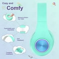 thumbnail image 6 of Bluetooth Kids Headphones with Microphone,Children's Wireless Headsets with 12H Playtime 85dB Volume Limited Hearing Protection,Stereo Over-Ear Headphones for Boys and Girls, 6 of 7