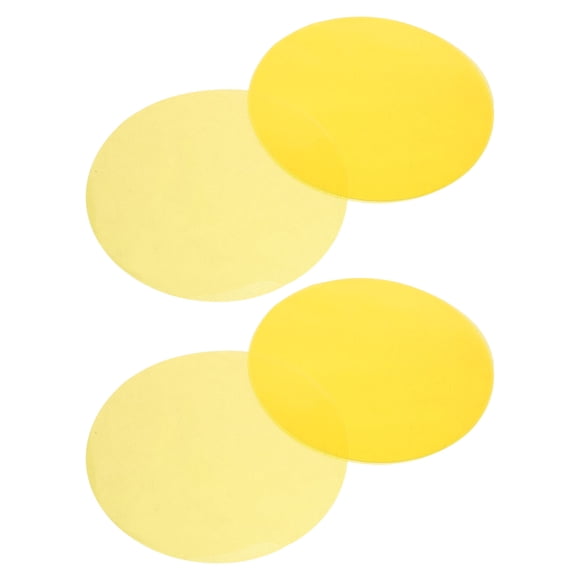 ColoMX 10 geles correctores de color: filtros de luz de 10 x 10 cm, láminas de plástico de colores para tubos y focos, geles difusores amarillos para iluminación LED doméstica, estudios y teatros.
