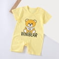 thumbnail image 2 of Baby Onesies Boy Unisex Baby Cotton Onesie - Short Sleeve Outfit with Cute Graphics Jumpsuit Clothes, 2 of 4