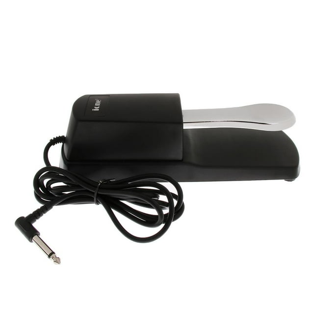 Pedal de sostenimiento de amortiguador de MIDI para piezas de instrumentos de eléctrico Plata Yuyangstore Pedal de sostenido del apagador de piano