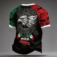 thumbnail image 5 of 2026 New Mexico Soccer Jersey Men, Printed Mexico National Team Design, Mexican Jersey Soccer T-Shirt, Mens Crew Neck Short Sleeve Match Day Athletic Casual Football Shirt for Adult, 5 of 5