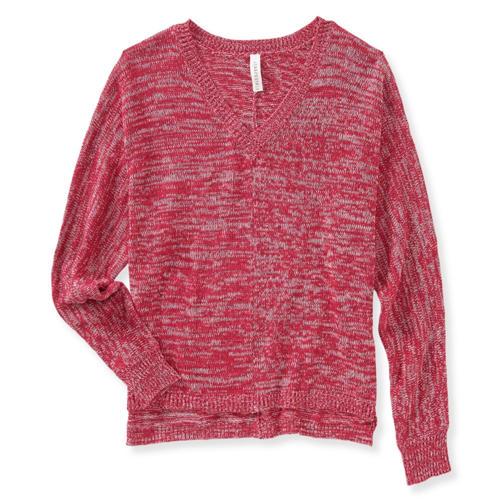 NEW Aeropostale Junior Girls Long Sleeve Red Pullover Sweater XL X-Large 