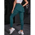 thumbnail image 3 of Dual-Pocket High-Waist Sports Leggings with Secure Phone Holder, 3 of 3