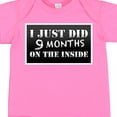 thumbnail image 4 of Inktastic 9 Months on the Inside Boys or Girls Baby Bodysuit, 4 of 5