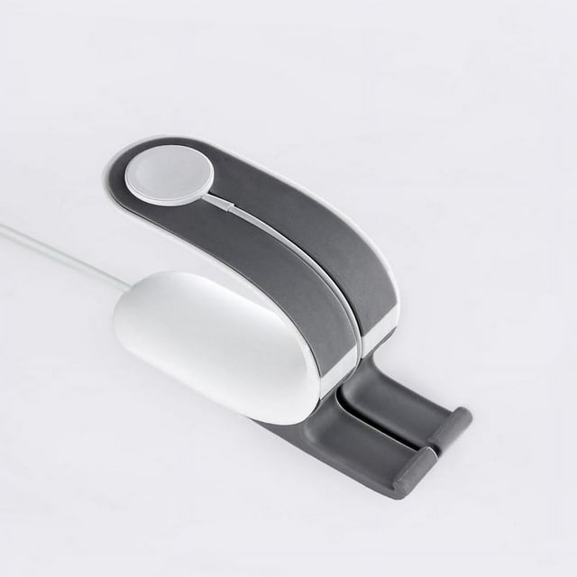 Support de Station d'Accueil de Recharge 2 en 1 Multi Station d'Accueil Support de Chargeur pour Apple Watch pour iPhone Téléphone Mobile Tablette Prise en Charge