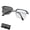 Silver, variant on 2027 High-Definition Eye Protection Blue Light Filter Intelligent Zoom, Auto Focus Glasses Self Adjusting for Men Women