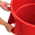 thumbnail image 4 of Global Industrial 44 Gallon Garbage Can, Red, 4 of 5