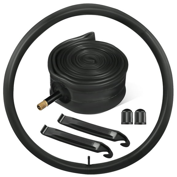 BESTYASH 2Pcs Bike Inner Tubes Replacement for Bicycle Tire Mountain Bike Butyl Rubber Valve