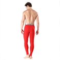 thumbnail image 4 of Pantalones cálidos para hombre, calzas ajustadas de cintura media para hombre, resistentes al viento y al frío, pantalones de moda para hombre, 4 of 5