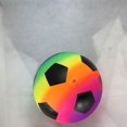 thumbnail image 3 of KAKOWELY 2 pelotas de fútbol inflables divertidas de PVC, juguetes interesantes para niños con 1 inflador (color aleatorio)., 3 of 5