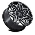thumbnail image 2 of 24x10 DUB DC274 Anomaly Gloss Black Milled Wheel 6x135/6x5.5 (25mm), 2 of 3