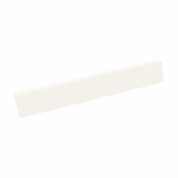 Swan VT00022SS.018 Ellipse Solid Surface 1-Piece Vanity Side Splash, 0.75-in L