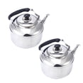 thumbnail image 1 of 2x Whistle de Acero Inoxidable Tetera Cafetera Induccion 4l Sunnimix Caldera de silbido, 1 of 8