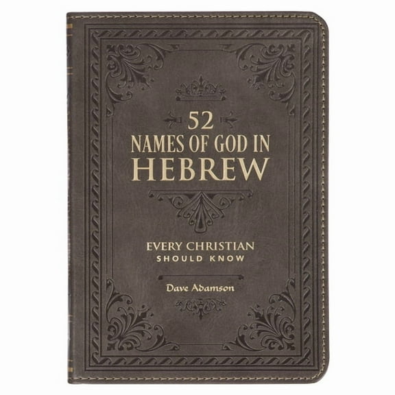 Gift Book 52 Hebrew Names of God Faux Leather, (Hardcover)
