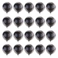 thumbnail image 2 of 20 piezas de de mármol para de látex, de súper , compromiso , decoración de cumpleaños Negro Soledad Globo de mármol, 2 of 10