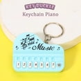 thumbnail image 4 of Cyber and Monday Deals Electric Piano Keyboard Mini Handheld Keyboard,Console, Keychain Pendant To Play Songs, Piano Blue, 4 of 8