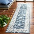 thumbnail image 2 of SAFAVIEH Layla Ifrit Oriental Runner Rug, Blue/Ivory Grey, 2'2" x 9', 2 of 8