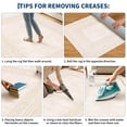 thumbnail image 6 of HIWEAVER Beige 8' x 10' Washable Area Rugs for Living Room Soft Geometric Bordered Indoor Modern Large Throw Carpet for Dining Room Non Slip Farmhouse Floor Cover for Home Decor, 6 of 6