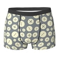 thumbnail image 6 of Men's Boxer Briefs, comical Math Symbol Print Soft Comfy Mens Underwear Boxer Briefs Breathable With Widen Waist, 6 of 7