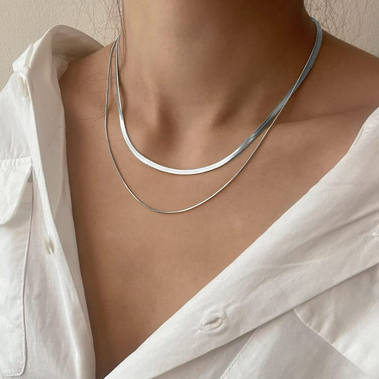 Herringbone sales necklace walmart