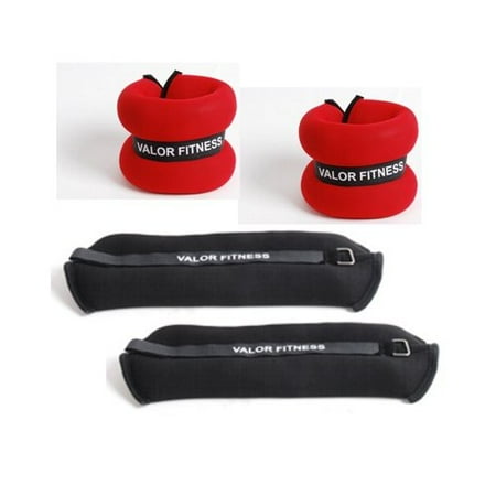 Valor Athletics 2EH0431IM EH-43 Ankle Weights 3-4 lbs Set (P)