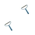 thumbnail image 3 of Matsuzay Removedor de pelusas de metal PP Reemplazo portátil Ergonómico Antideslizante Anti-óxido Manual Cepillo de rodillo de pelo para Azul 2piezas, 3 of 6