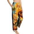thumbnail image 2 of Balery Sunflower Blue Sky print Women's Pajama Pants,Ultra Lightweight Pjs,Lounge Pant-XX-Large, 2 of 9