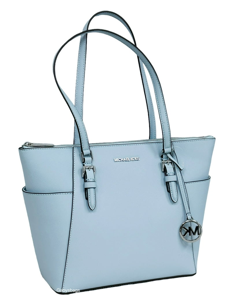 Michael Kors Charlotte Handbag Tote, Large Top Zip, Saffiano