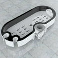 thumbnail image 4 of Shower Shelf No Drilling Shower Shelf Multifunctional Adjustable ABS Bathroom Shower Rack Organizer, 4 of 10