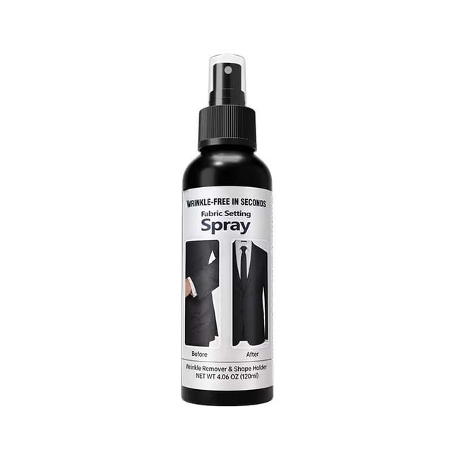 Vwrxbz Fabric Wrinkle Release Spray 120ml Wrinkle-Free Setting Spray for Suits and Blends Wrinkle Remover for Travel Use