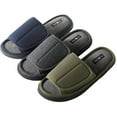 thumbnail image 3 of Roxoni Men's Adjustable Slide Slippers: Indoor/Outdoor Memory Foam for Maximum Comfort, 3 of 4