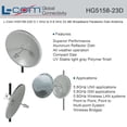 thumbnail image 1 of L-Com HG5158-23D 5.1 GHz to 5.8 GHz 23 dBi Broadband Parabolic Dish Antenna, 1 of 2