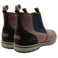 thumbnail image 2 of Izod Men's Lucas Pull-On Chukka Boot (Brown, Numeric_11), 2 of 4