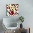 thumbnail image 5 of Chilfamy Pomegranate Leaves Wall Decor Canvas Art Ready to Hang 12x12in, 5 of 6