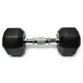 thumbnail image 2 of Power Systems Rubber Octagonal Dumbbell 8 lb., 61508, 2 of 4