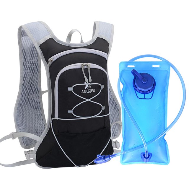 Mochila De Hidratación Al Aire Libre Con Vejiga De Agua 2L Para Senderismo Al Aire Libre Correr Ciclismo Camping Escalada Deportes Yuarrent OD015557-01