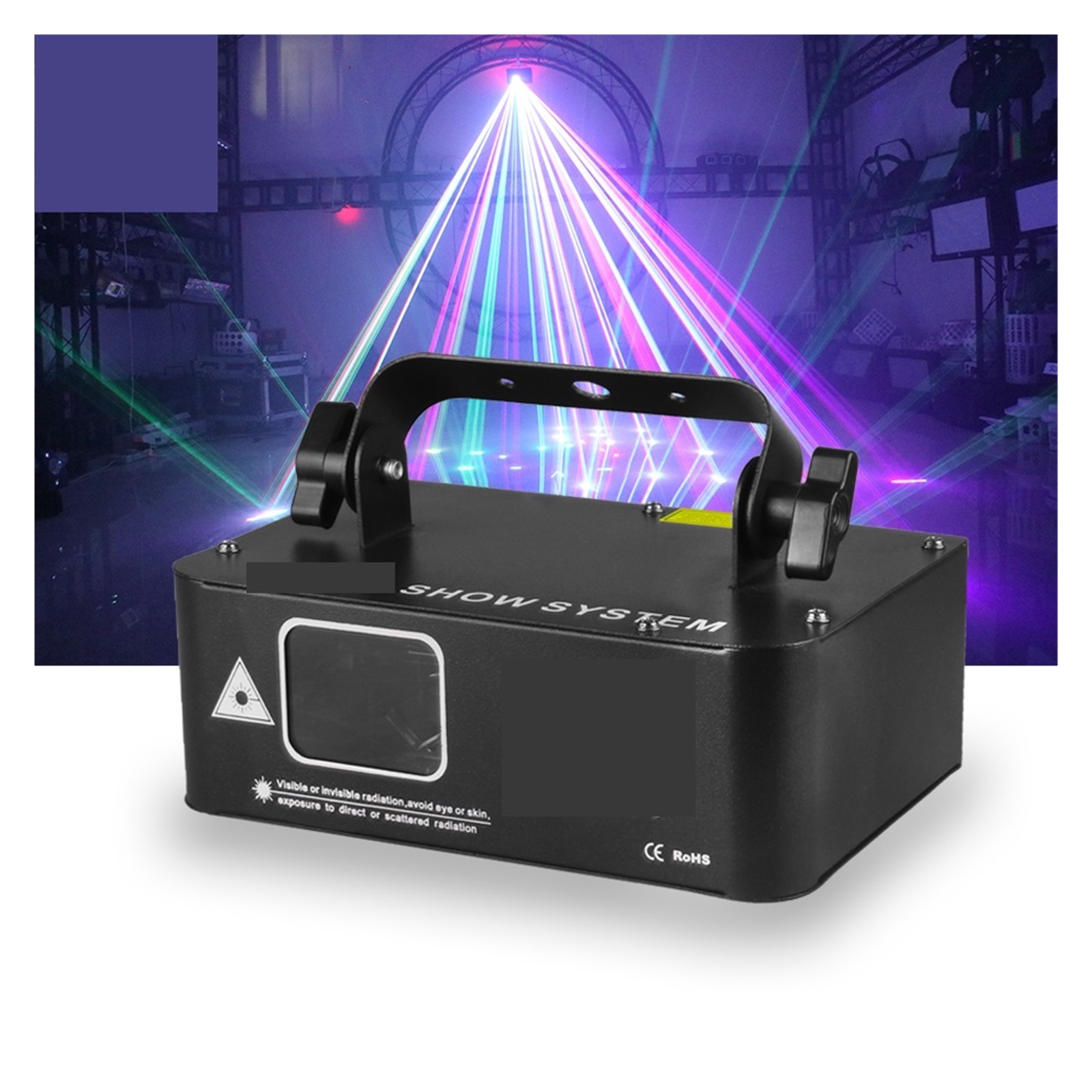 500mw RGB Beam Line Scanner Projector DJ Disco Stage Lighting Effect Dance Party Wedding Holiday Bar Club Lights ,Easy to Install