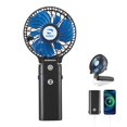thumbnail image 1 of Ventilador portátil KIBEE de 5200 mAh, recargable, 3 velocidades, 1 of 7