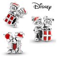 thumbnail image 1 of 925 Sterling Silver Disney Series Lilo Stitch Charm Fit Pandora Bracelet Silver 925 Original Bead Charms for Jewelry Making Gift Gao Jinjia LED, 1 of 2