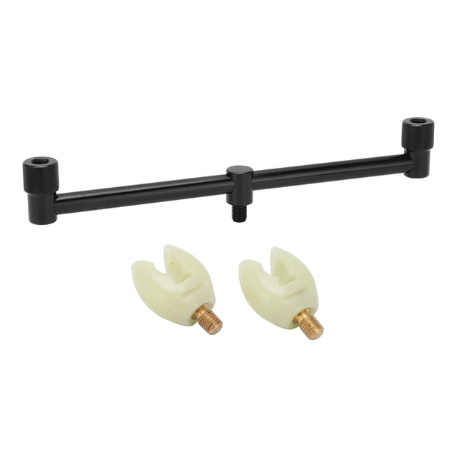 Barra De Zumbido De Aleación De Aluminio, Cabeza De Soporte Suave De Alta Resistencia Rosca Universal Tamaño Compacto Barras De Zumbido De Pesca De Carpa Resistente Al Desgaste