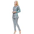 thumbnail image 1 of brillar Traje de baño para mujer musulmana Traje de baño acolchado Traje de baño Burkini islámico, 1 of 5