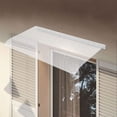 thumbnail image 2 of 19.7" x 39.4" Clear Window Awning Door Canopy Awning for Front & Rear Doors Windows, 2 of 19