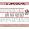 thumbnail image 3 of Fiaer Christmas Sweatshirts for Family Shine Santa Printed Xmas Pullover Crew Neck Long Sleeve Baggy Trendy Holiday Tops Men L, 3 of 5