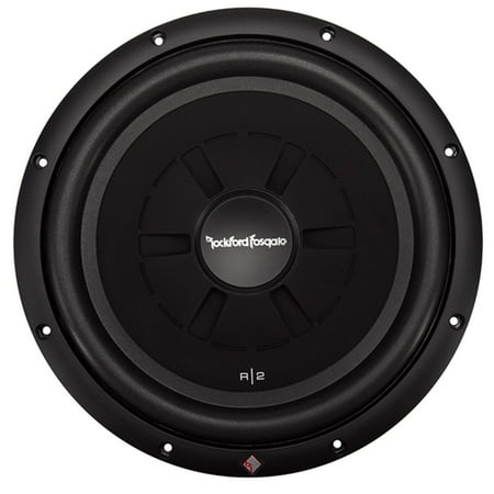 Rockford Fosgate 12 Inch 500 Watt Shallow Mount Slim Car Subwoofer | (Best 12 Inch Shallow Mount Subwoofer)